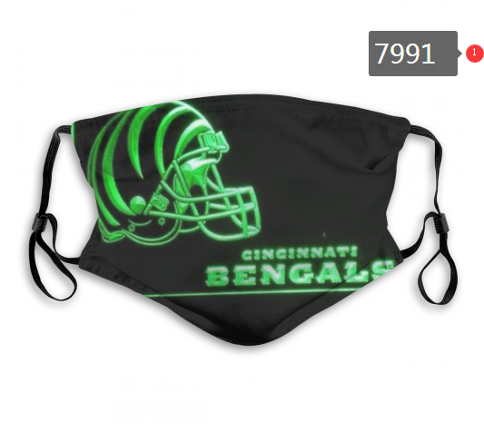 NFL 2020 Cincinnati Bengals #10 Dust mask with filter
